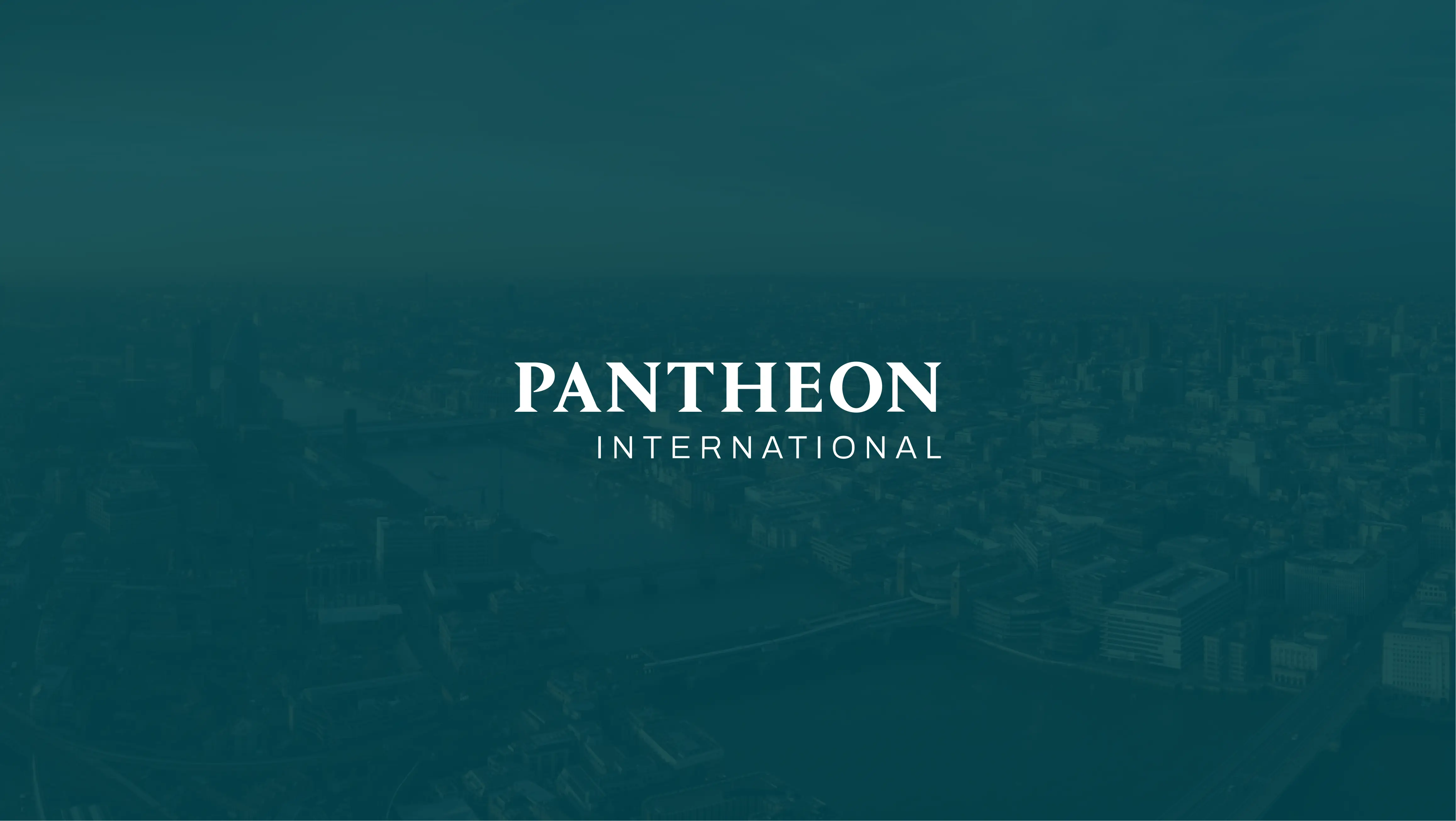Pantheon International website on desktop